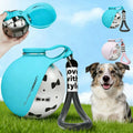 Stainless Steel Dog Travel Water Bottle With Bowl