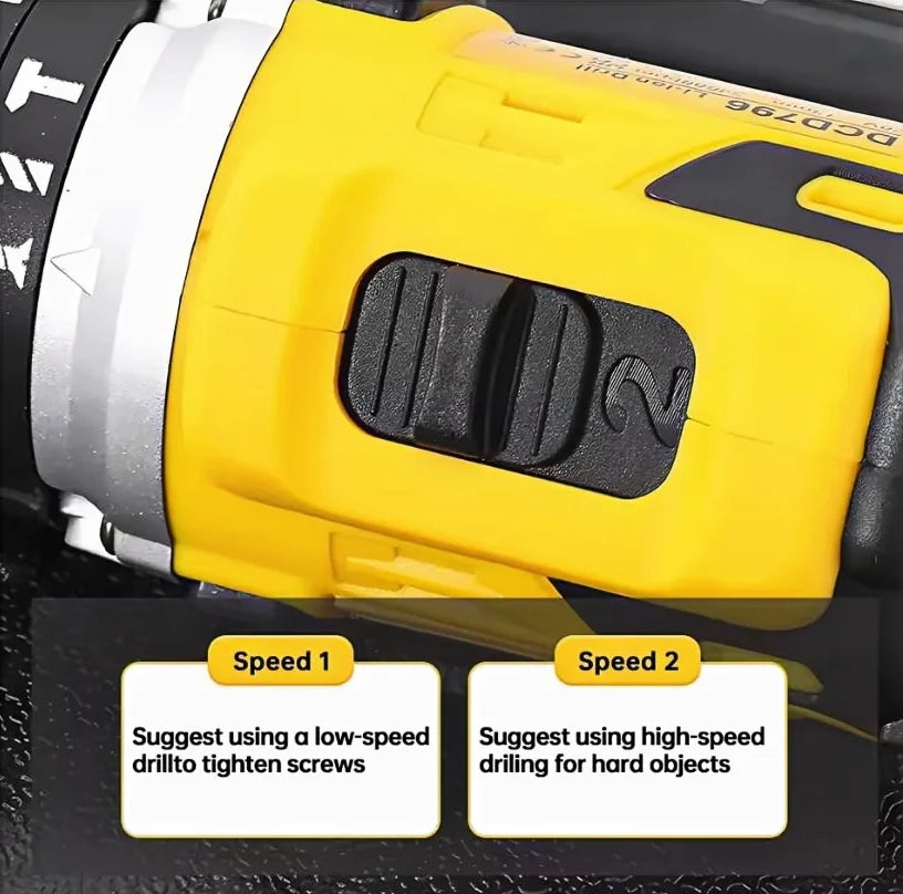 Cordless Rotary Hammer Drill Set – 21V Home DIY Kit